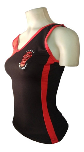 Musculosa Huracán Modal Negra Rt Globomanía