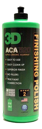 3d Aca 520 Finishing Polish De 1l Abrillantador