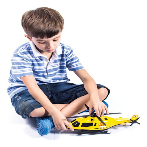 Mini Helicóptero Avião Brinquedo Miniatura Infantil Para Menino