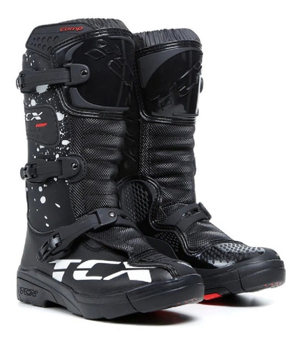 Botas Motocross Para Niños  Tcx Comp Kid  100% Cuero