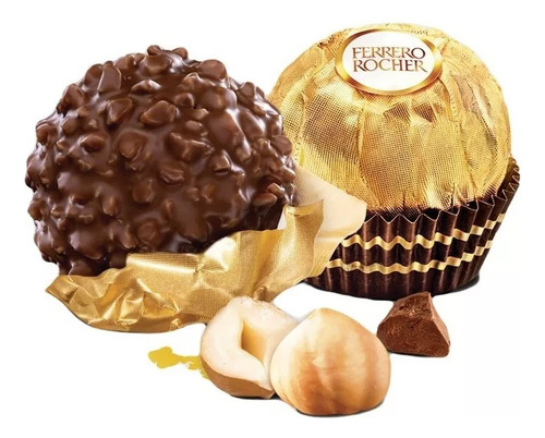 Corazón Ferrero Rocher Chocolate Estuche Con 8 Piezas