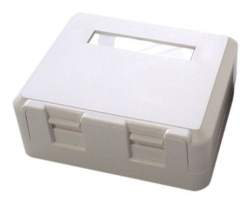 Caixa Superficie C/02 Saídas P/rj45 ( Surface Box ) Kit C/40