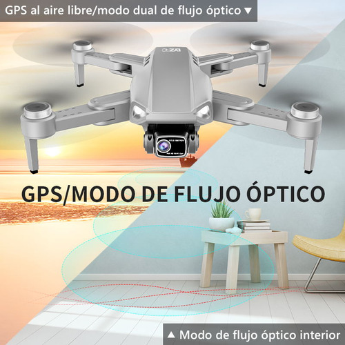 Drone Lyzrc L900 Pro Con Dual Cámara 8k Gris 5ghz 3 Batería