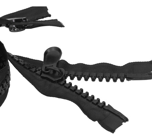 Cremallera Abierta Supergrande De Plástico Duro Para Bricola