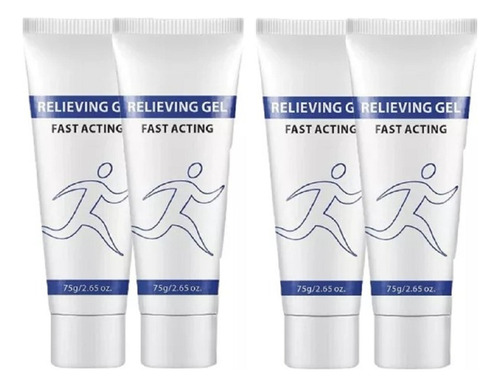 Gel Calmante Refrescante, Gel Calmante Corporal, 4 Unidades