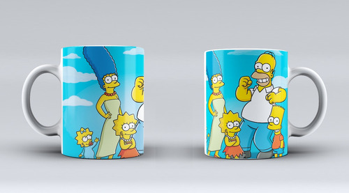 Tazas Personalizadas - Simpsonn. - Lote * 10
