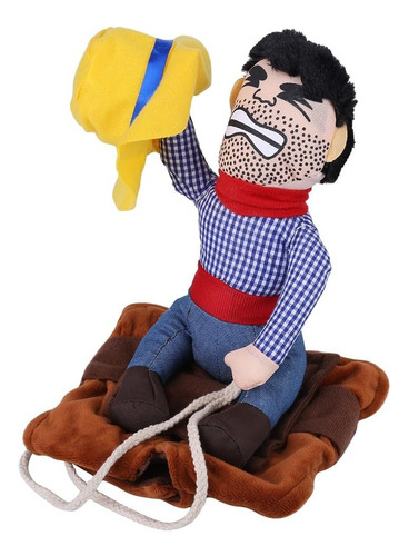 Disfraz Para Perro Gatos Jinete Vaquero Halloween Mascotas