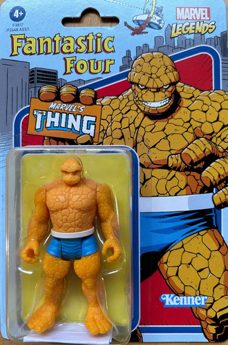 Marvels The Thing Retro De Marvel Legends - Hasbro F3817