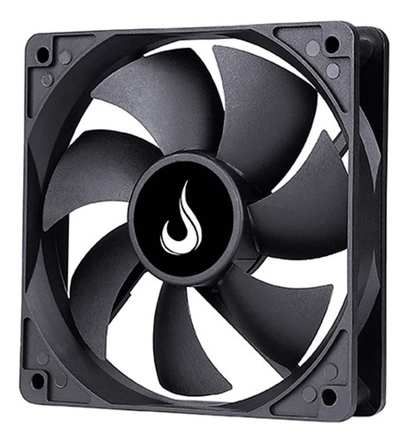 Kit 3 Cooler Fan Rise Mode 120mm 12v Preto - Rm-bk-01-fb
