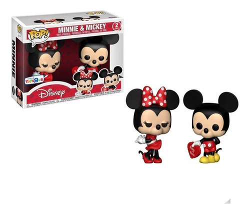 Funko Pop! Minnie Mickey 2 Pack Disney Toys R Us Exclusive