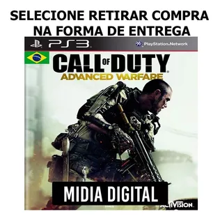 Call Of Duty Cod Advanced Warfare Dublado - Jogos Ps3 Psn