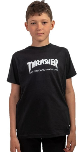 Remera De Niño Thrasher 5101-b Cne