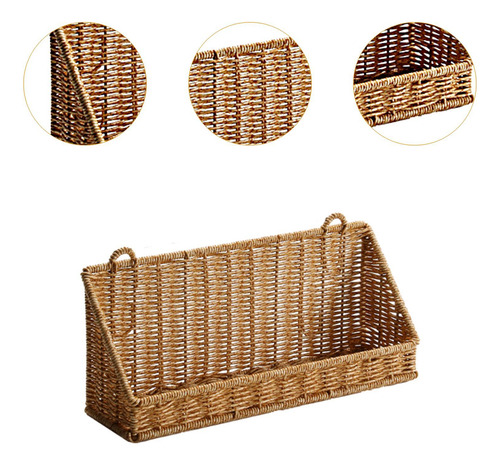 Cesta De Almacenamiento Para Colgar En La Pared Cesta De M