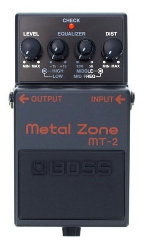 Pedal Boss Metal Zone Distortion Mt2