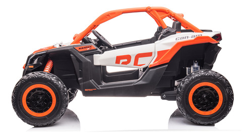 Montable Eléctrico Para Niños Aeiou Can-am Kdca001 Color Naranja