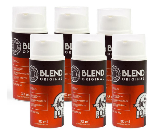 Kit Blend Original 6 Meses De Tratamento-barba De Respeito