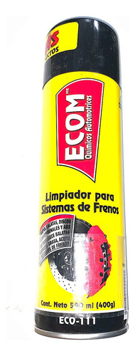 Limpiador Sistema Frenos, 590 Ml Eco111 15 Pzs