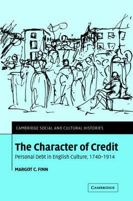 Cambridge Social And Cultural Histories: The Character Of...