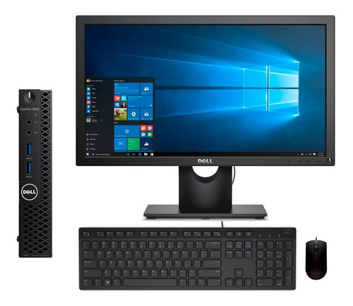 Pc Dell Optiplex 3050 I5 7500 8gb 1tb Teclado Mouse Monitor