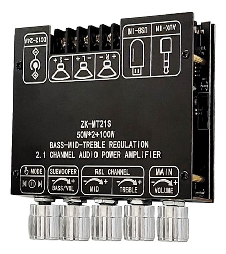 Placa Amplificadora De Módulo Amplificador Tws 2.1 Sound Cha