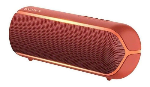 Bocina Sony Extra Bass XB22 SRS-XB22 portátil con bluetooth waterproof roja 