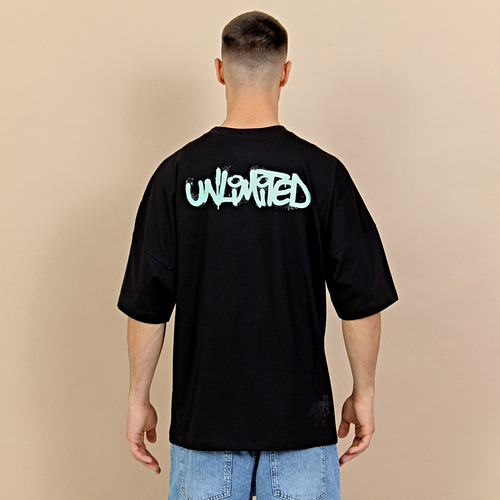 Remera Oversized Charlie & Thomy Mod. Unlimited Algodón