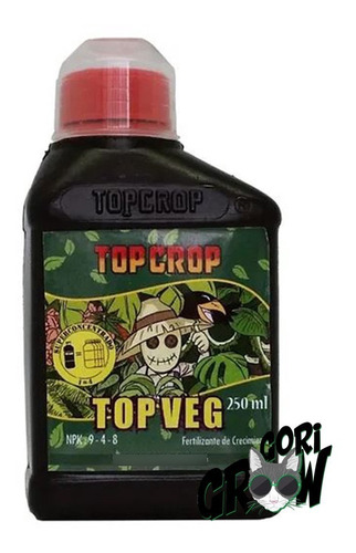 Fertilizante Top Crop Veg 250ml Grow Shop - Gori Grow