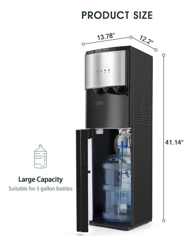 Dispensador De Agua Cosvalve 5 Galones Carga Inferior 3