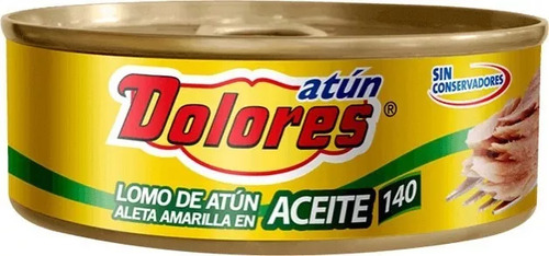 AtĂșn Dolores En Aceite 140 Gr