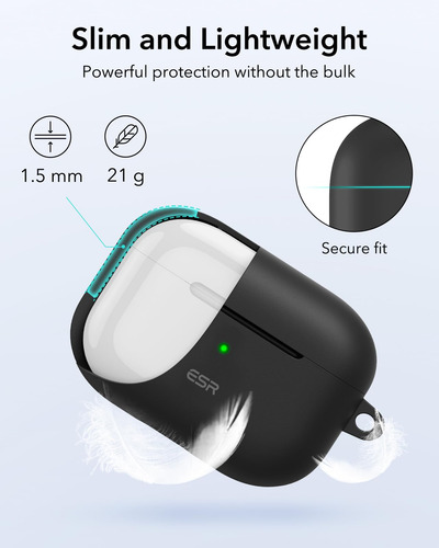 Funda Para AirPods Pro 2ª Generación Esr Full Drop Black