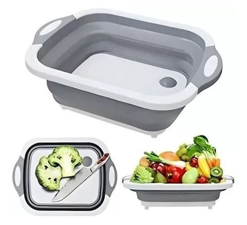 Tabla De Cocina Bandeja Escurridor Cajón Plegable Multiusos