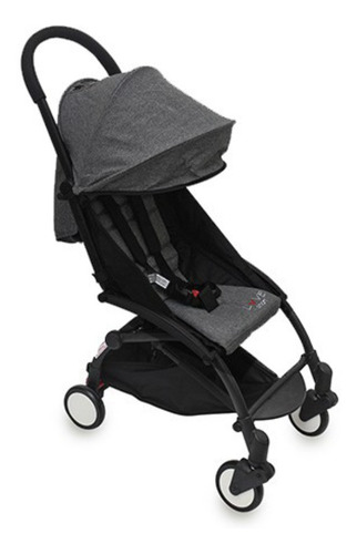 Imagen 1 de 1 de Cochecito paragüitas Love Smart 1004 gris con chasis color negro