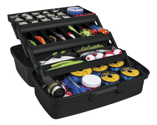 Caja Para Pesca Multiuso 16'' Truper Cpe-16n 3 Bandejas Csi