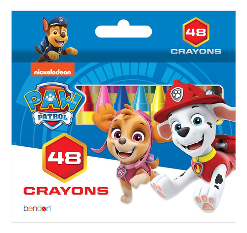 Paw Patrol 48 Count Crayons En Tuck Box