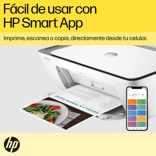 Impresora Multifuncional Hp Deskjet Ink Advantage 2875 color