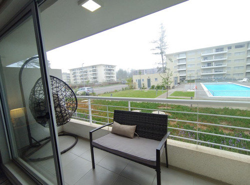 Se Arrienda Dpto. 3d2b+1e - Condominio Parquemar El Tabo