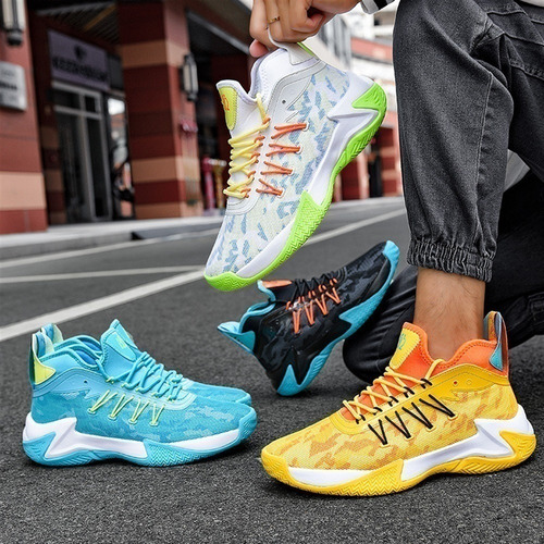 Zapatillas De Baloncesto Para Hombres,estilo Hip Hop,caminar