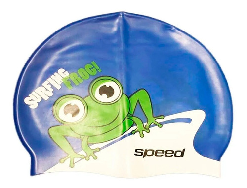 Gorra De Natación Silicona Dibujos Niñas Speed