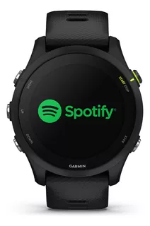 Reloj Garmin Forerunner 255 Musica Spotify Smartwatch Color del bisel Negro