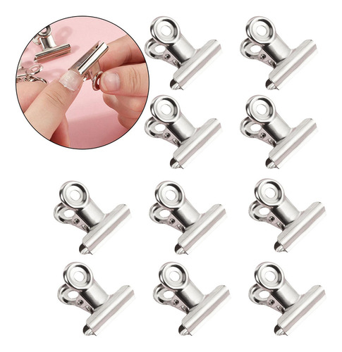 6 Clip De Extensión De Uñas De 10 Piezas, Clips De De