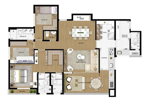 Imagem 22 de 22 de Apartamento À Venda No Bairro Morumbi - São Paulo/sp - O-1850-6773