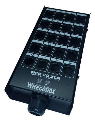 Painel De 20 Vias Para Medusa Med2 20 1s - Wireconex