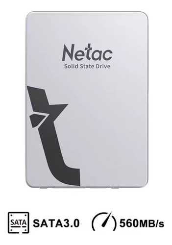 Ssd Netac 2 Tb Sata 3 N530s - Usado Prata