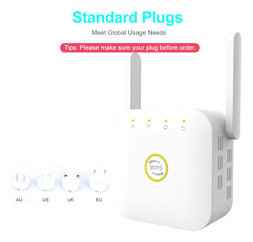 D Extensor De Alcance Wifi De 300 M, Amplificador De Señal
