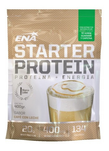 Ena Starter Protein Café Con Leche Suplemento 400g