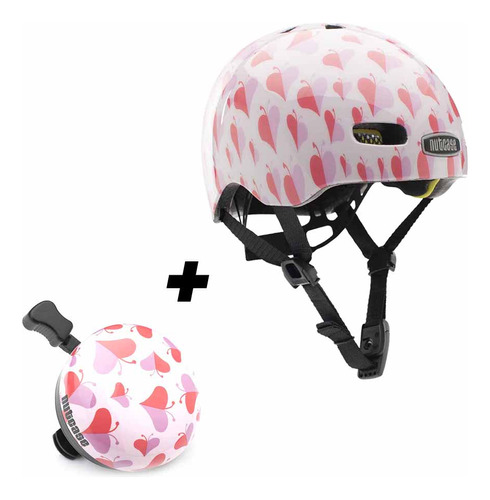 Casco + Campanill Baby Nutty Love Bug Mips Dial Xxs Nutcase