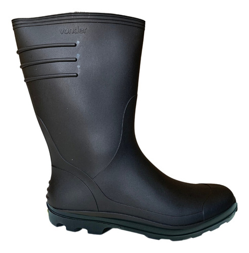 Bota De Pvc Forrada Impermeável Borracha Motoboy Chuva Moto