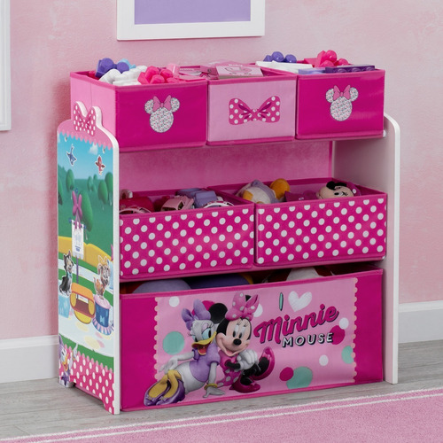 Minnie Mouse Multi Organizador De Juguetes