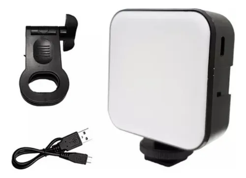 Mini Luz Led Rgb Continua Portátil Para Video O Fotografía