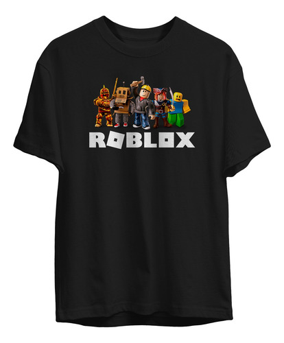Camisa Camiseta Algodão Unissex Jogo Roblox Avatar De Noob